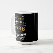 Mug 40e anniversaire 1986 Legend Retro (Devant gauche)