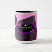 Mug 40e anniversaire Etoiles et lune (Centre)