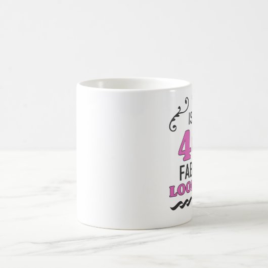 Mug 40e anniversaire Fabuleux (Centre)
