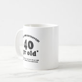Mug 40e anniversaire Gag Dons (Devant gauche)
