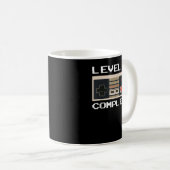 Mug 40e anniversaire Idées niveau 40 Gamer complet (Devant droit)