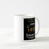 Mug 40e anniversaire personnalisé (Devant droit)