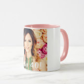 Mug 40e anniversaire photo bonjour 40 femmes (Devant droit)