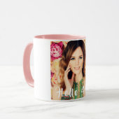 Mug 40e anniversaire photo bonjour 40 femmes (Devant gauche)