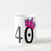 Mug 40e anniversaire Princesse (Centre)