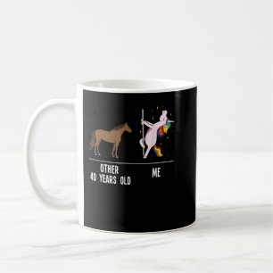 Mug 40e Anniversaire Unicorn Funny 40 Anniversaire Aut