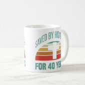 Mug 40e cadeau d'anniversaire pour les chrétiens (Devant droit)