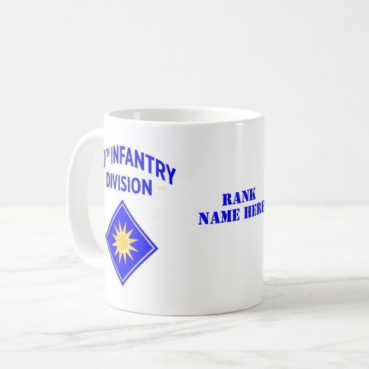 Mug 40e division d'infanterie (Devant gauche)