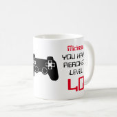 Mug 40e personnalisation (N'IMPORTE QUEL ÂGE) que vous (Devant droit)