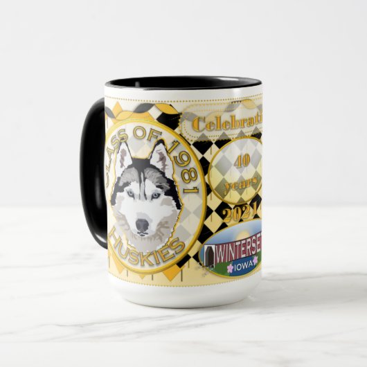 Mug 40e Réunion  (Devant gauche)