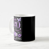 Mug 40th Birthday Queen Chapter 40 Fabulous Since 1986 (Devant gauche)
