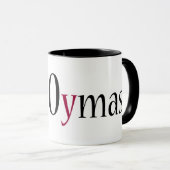 Mug 40ymas ! (Devant droit)