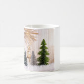 Mug 4149Parties scintillant avec cerfs et neige (Centre)