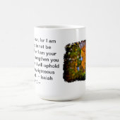 Mug 41:10 d'Isaïe (Centre)