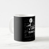 Mug 41 ans Enseignant des mathématiques Anniversaires (Devant gauche)