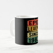 Mug 42 ans Anniversaire 1983 Epic Legend 42e Anniversa (Devant gauche)