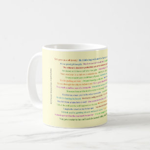 Mug 43 expressions roumaines drôles pour animer la con