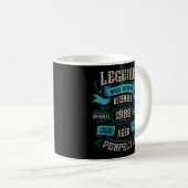 Mug 43E Légende Est Née En Décembre 1980 (Devant droit)