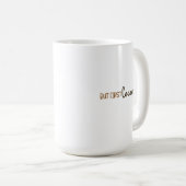 Mug (443 ml) - But First Cocoa (Devant droit)