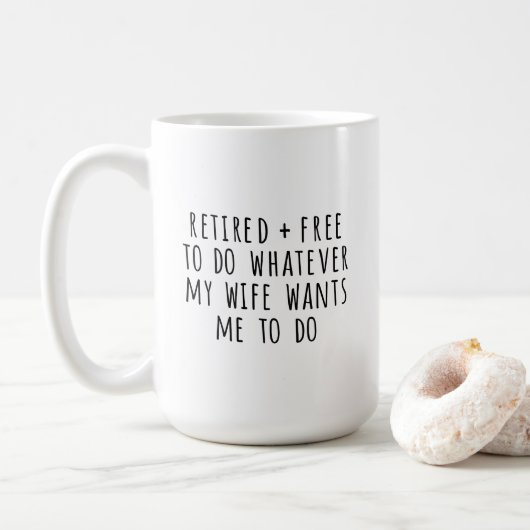 Mug (443 ml) - Retired (Avec donut)