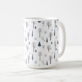Mug (443 ml) - Winter Pattern (Devant droit)