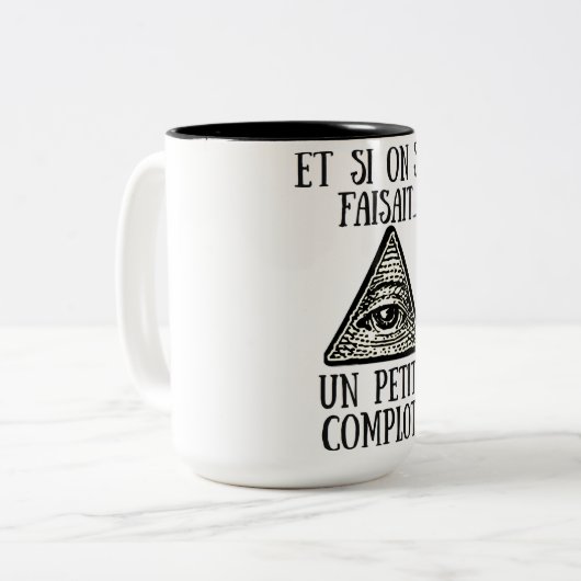 Mug 444 ml Petit complot (Devant gauche)