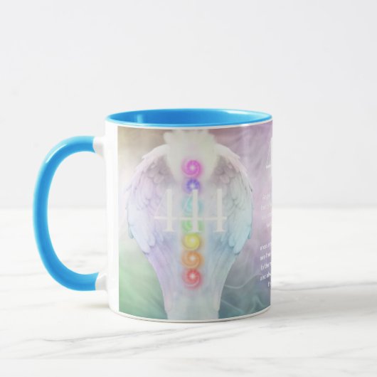 Mug 444 Numéros d'ange Signification - Dons Esotérique (Gauche)