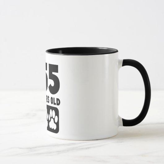 Mug 455 années de chien (Droite)