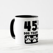 Mug 455 années de chien (Devant gauche)