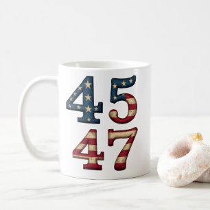 Mug 45-47 président trump
