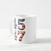 Mug 45-47 président trump (Devant gauche)