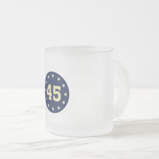 MUG "45" FROSTED (Devant droit)
