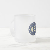 MUG "45" FROSTED (Devant gauche)