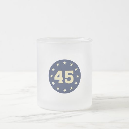 MUG "45" FROSTED (Centre)