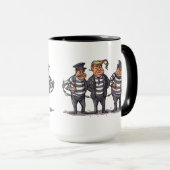 Mug #45 L'ancien président condamné Felon Donald Trump (Devant droit)