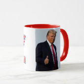 Mug 45 plus 47 égale succès (Devant droit)