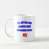 Mug 45 quelqu'un tourne 45 (Gauche)