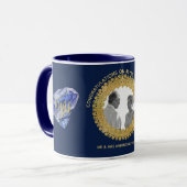 Mug 45e anniversaire du Mariage - AJOUTER PHOTO Sapphi (Devant gauche)