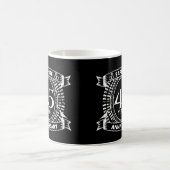 Mug 45e anniversaire du mariage saphir crête (Centre)