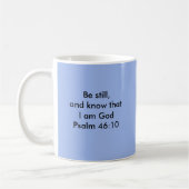Mug 46:10 de psaume (Gauche)