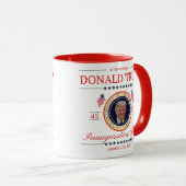 MUG 47 PRÉSIDENT DONALD TRUMP INAUGURATI COMMÉMORATIF (Devant droit)