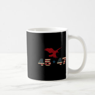 Mug 47 Trump 2024 élection du président Eagle patrioti
