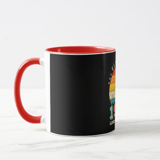 Mug 49 ans Anniversaire 1976 Vintage 49e anniversaire  (Gauche)