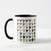 Mug 49 poules de poulet (Gauche)