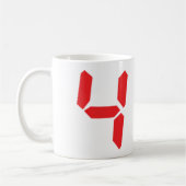 Mug 4 4 4 réveil numérique (Gauche)
