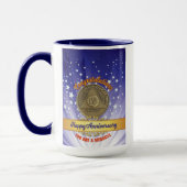 Mug 4 Ans de Sobriété - Vous Êtes un Miracle Nom/Année (Gauche)