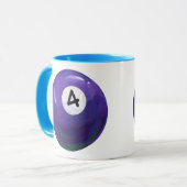 Mug 4 balles (Devant gauche)