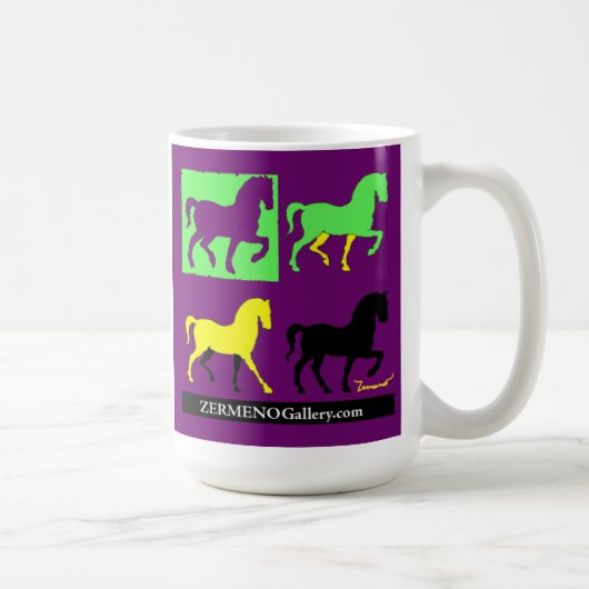 Mug "4 chevaux " de Zermeno (Droite)