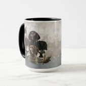 Mug 4 Couleurs de pointeur germanophones (Devant gauche)