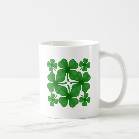 Mug 4 feuilles de trèfle (Droite)